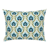 Atlanta Fabrics Bouchard Blue Fabric | Atlanta Fabrics