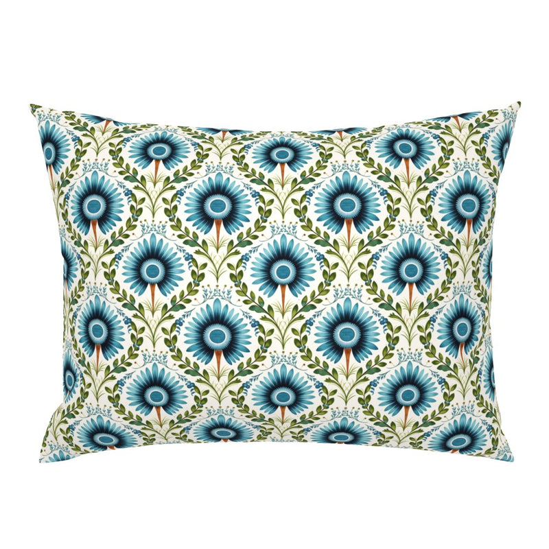 Atlanta Fabrics Bouchard Blue Fabric | Atlanta Fabrics