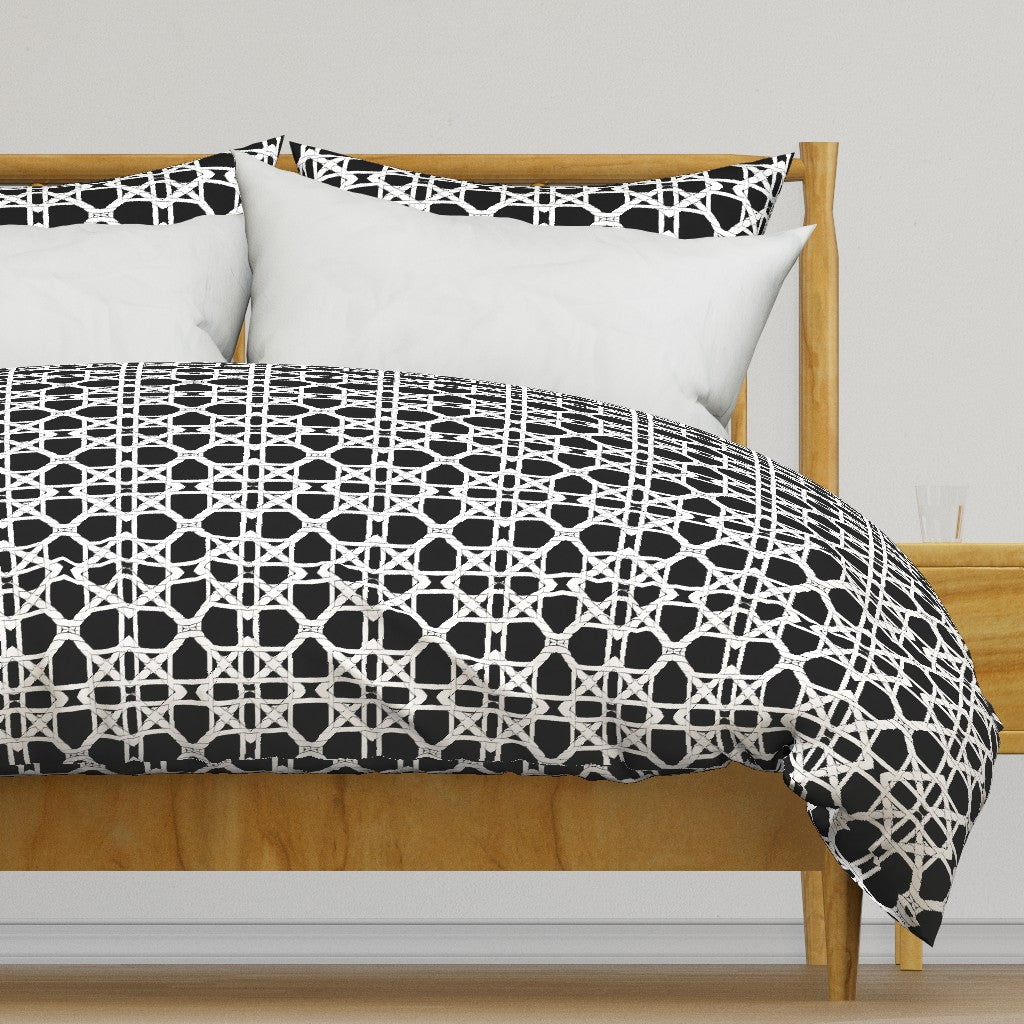 Atlanta Fabrics Dont Fret Black Fabric | Atlanta Fabrics