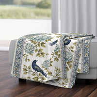 Atlanta Fabrics Morning Song Robins Egg Fabric | Atlanta Fabrics