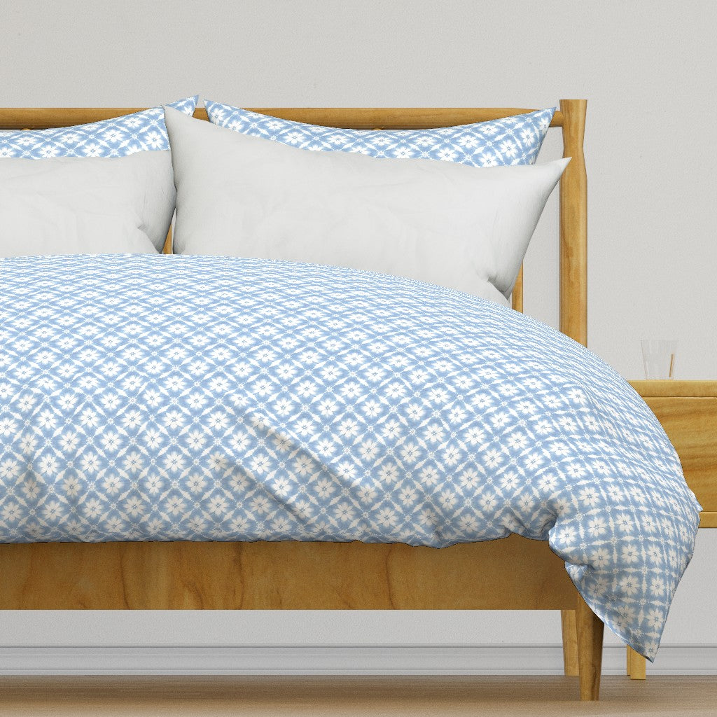 Atlanta Fabrics Shibori Pale Blue Fabric | Atlanta Fabrics