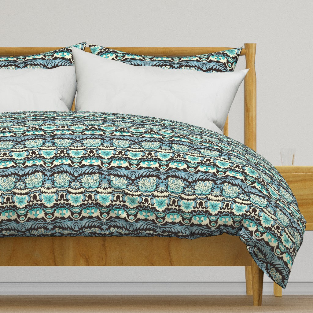 Atlanta Fabrics Vickory Aqua Fabric | Atlanta Fabrics
