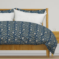 Cottage Floral Navy