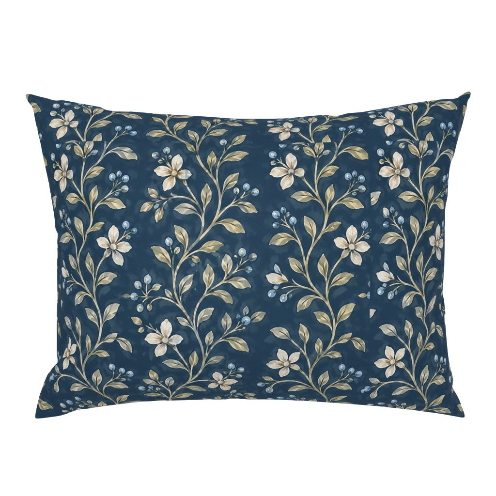 Cottage Floral Navy