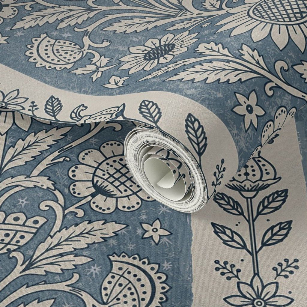 Garden Stripe Blue