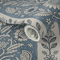 Garden Stripe Blue