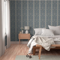 Garden Stripe Blue