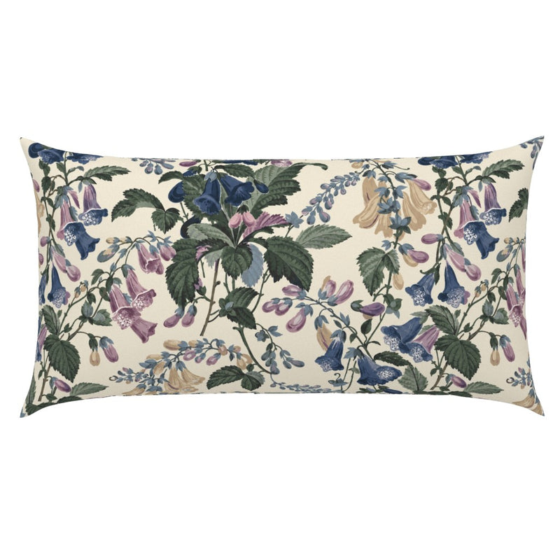 Atlanta Fabrics Bellflower Branch Ramble Blue Fabric | Atlanta Fabrics
