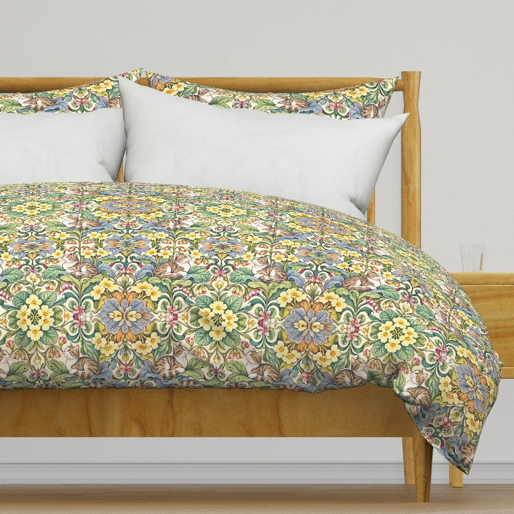Atlanta Fabrics Primrose Cat Tapestry Fabric | Atlanta Fabrics