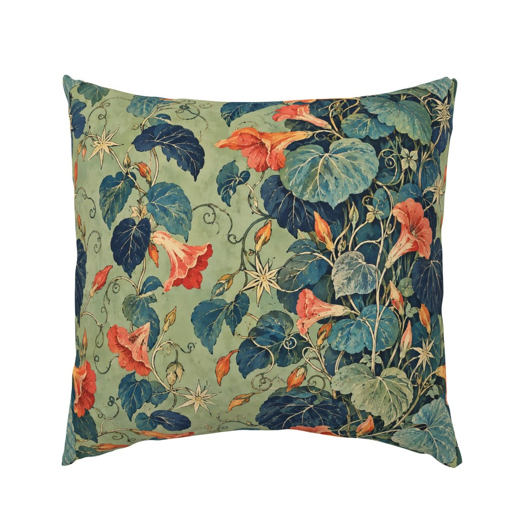 Atlanta Fabrics Morning Glory Sage Fabric | Atlanta Fabrics