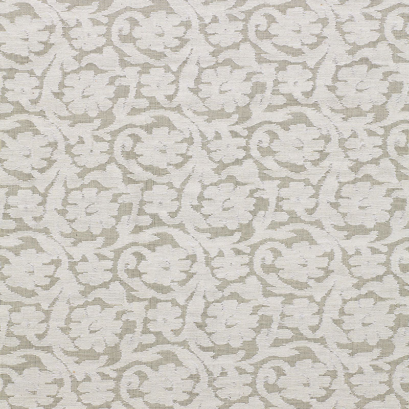 Schumacher FLORAL CUTWORK CASEMENT NATURAL Fabric | Atlanta Fabrics