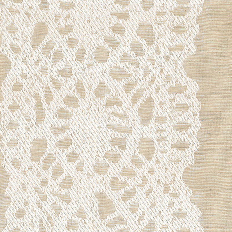 Schumacher LACE LISERE LINEN Fabric | Atlanta Fabrics