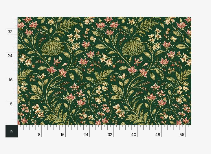 Atlanta Fabrics Doncaster Emerald Fabric | Atlanta Fabrics
