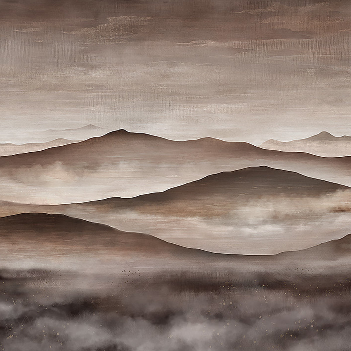 TWILIGHT LANDSCAPE MURAL NEUTRAL
