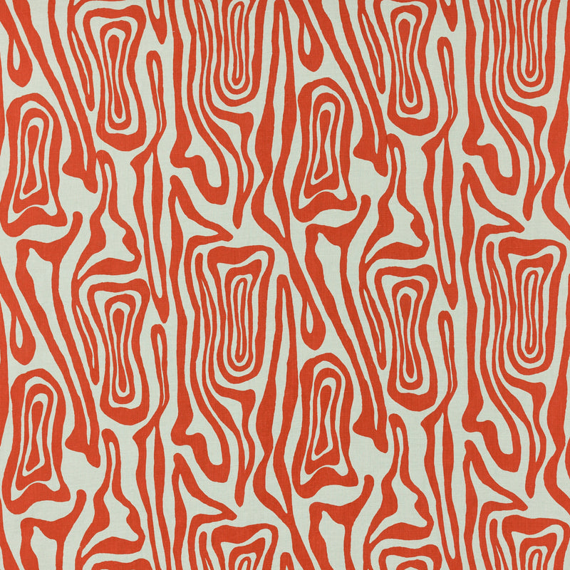 Schumacher NGOZI CAYENNE Fabric | Atlanta Fabrics