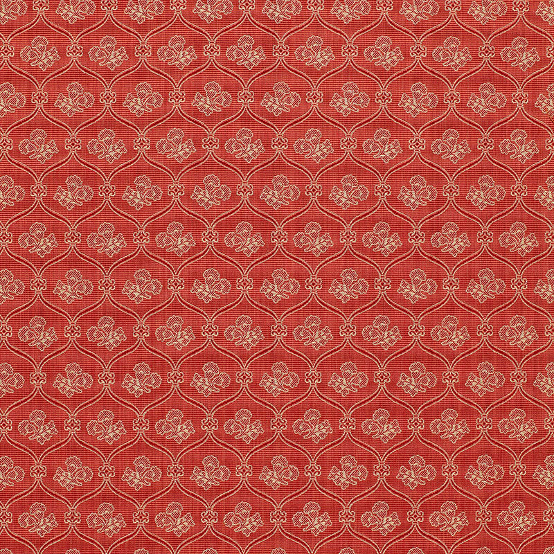 Schumacher ASHLEY LATTICE CORAL  | Atlanta Fabrics