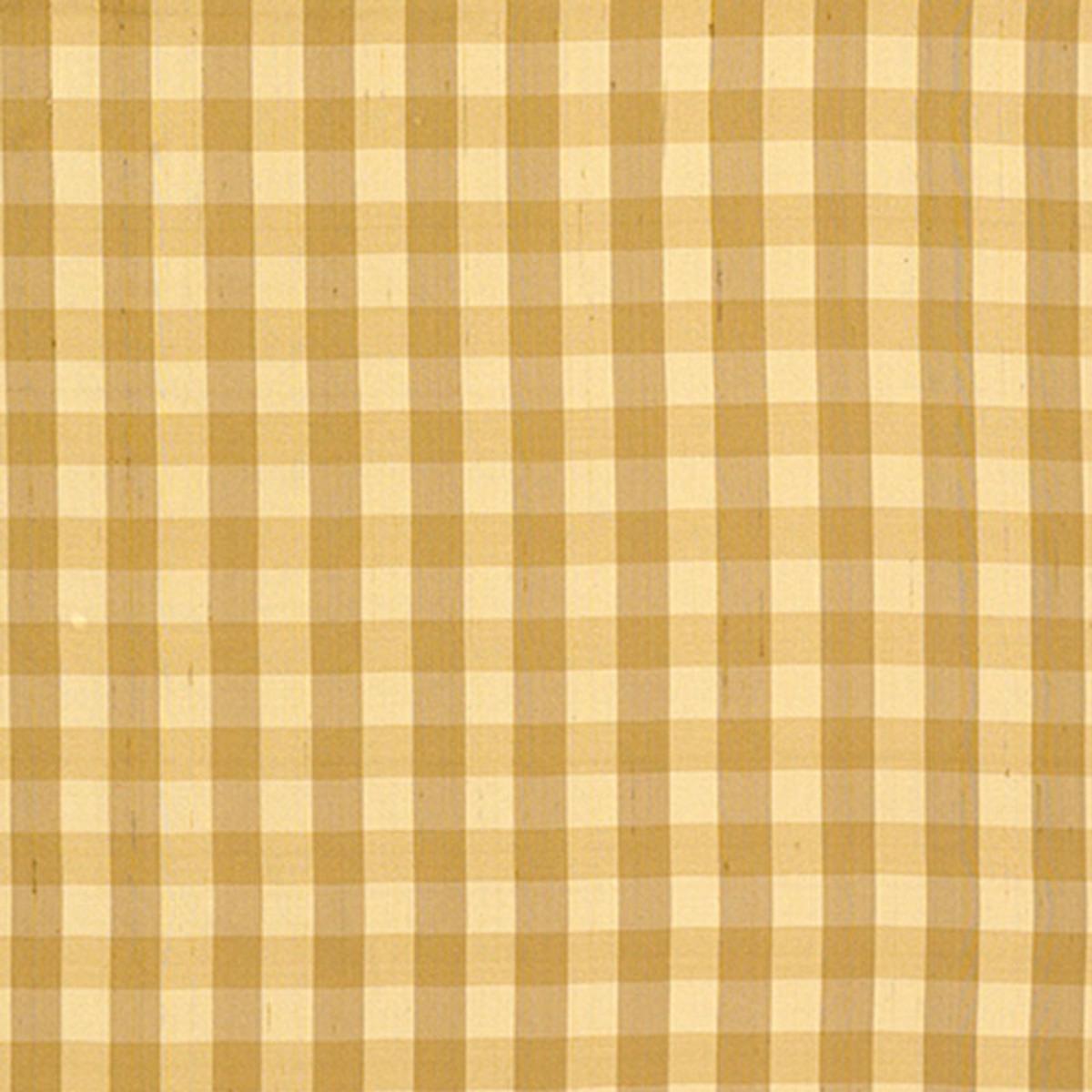 SCHUMACHER INGLEBURY SILK CHECK COIN FABRIC | Atlanta Fabrics