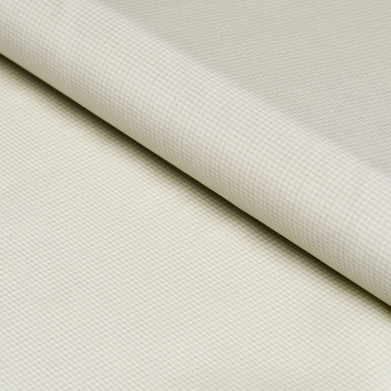 SCHUMACHER DALTON SILK GINGHAM AQUA FABRIC | Atlanta Fabrics