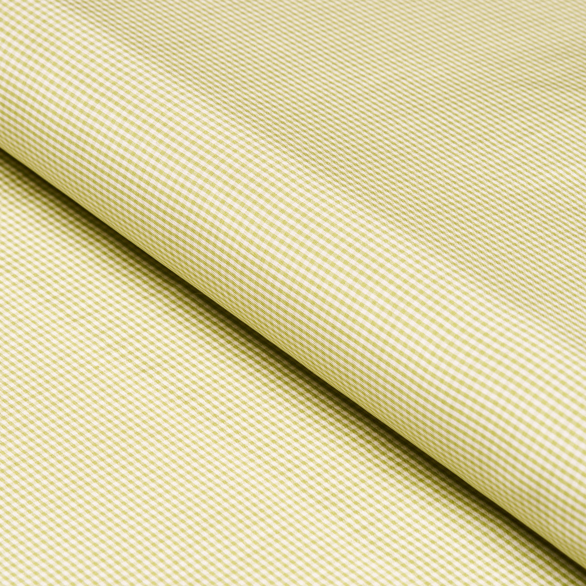 DALTON SILK GINGHAM CHARTREUSE