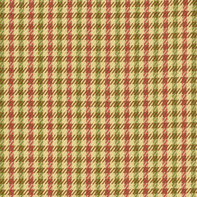 SCHUMACHER BRAYDEN HOUNDSTOOTH ROSEMONT FABRIC | Atlanta Fabrics