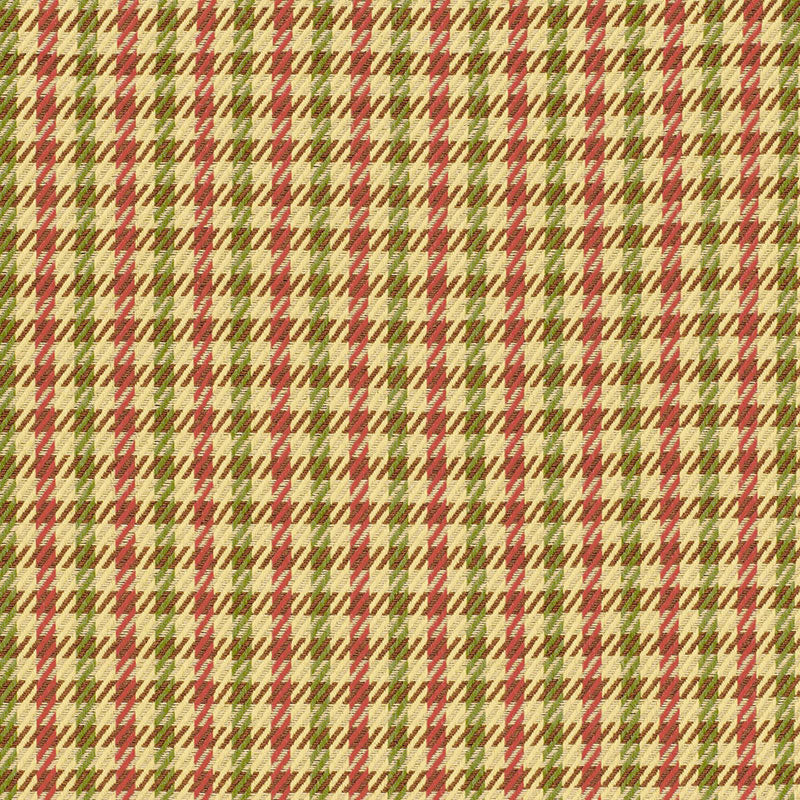 Schumacher BRAYDEN HOUNDSTOOTH ROSEMONT Fabric | Atlanta Fabrics
