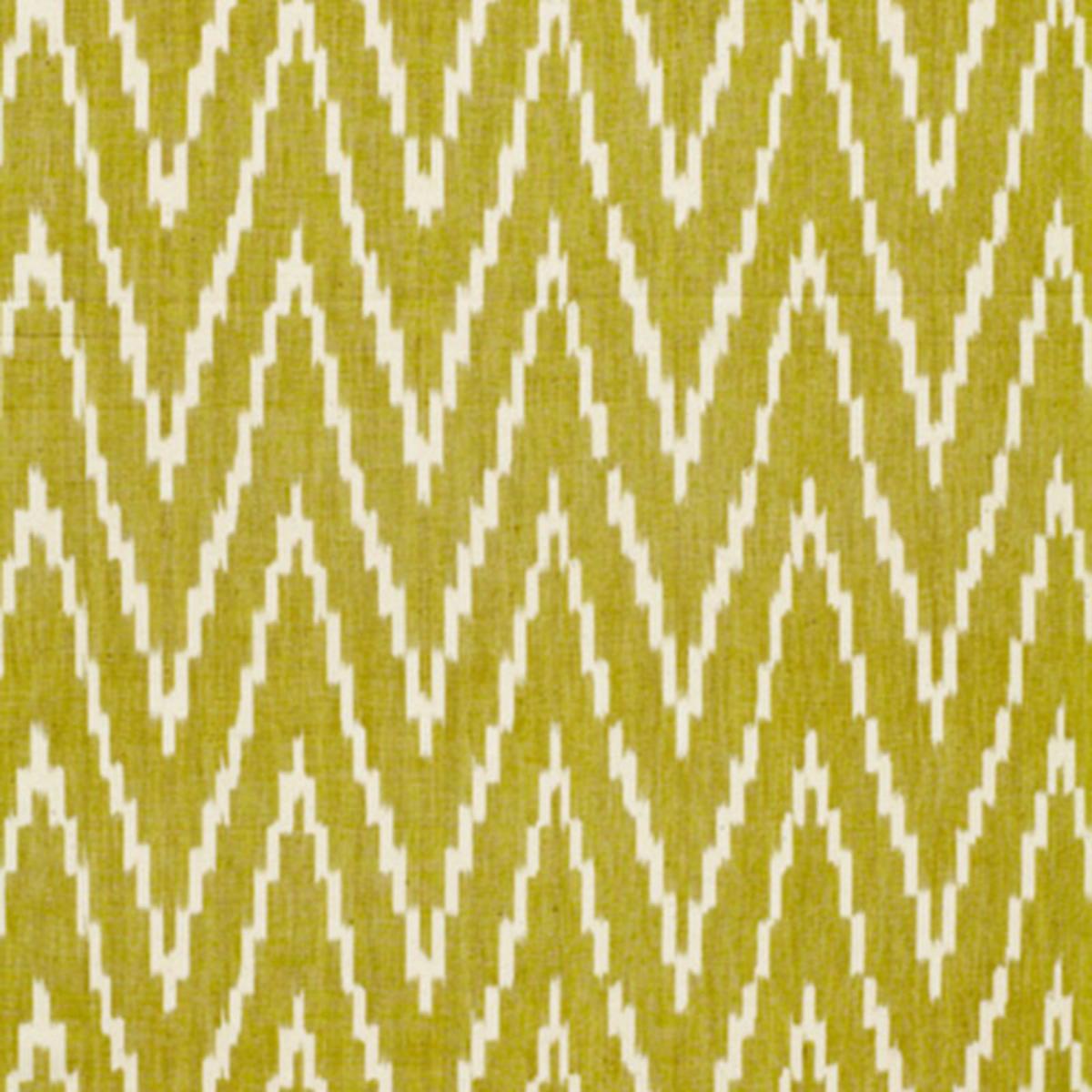 SCHUMACHER KASARI IKAT PALM FABRIC | Atlanta Fabrics