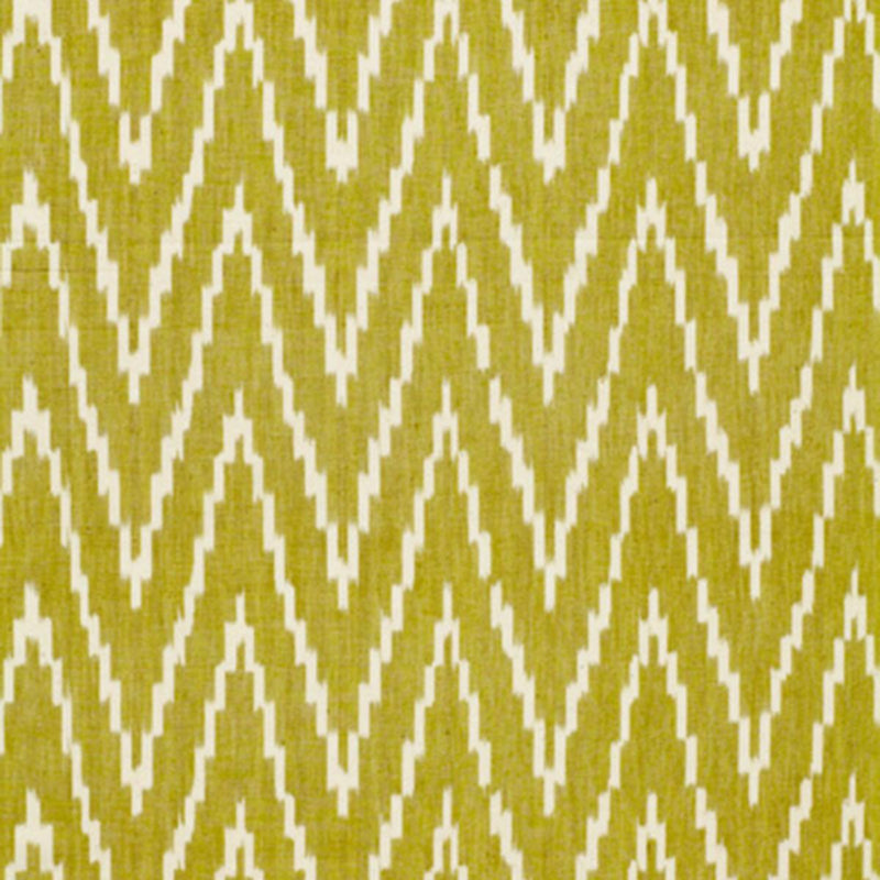 SCHUMACHER KASARI IKAT PALM FABRIC | Atlanta Fabrics
