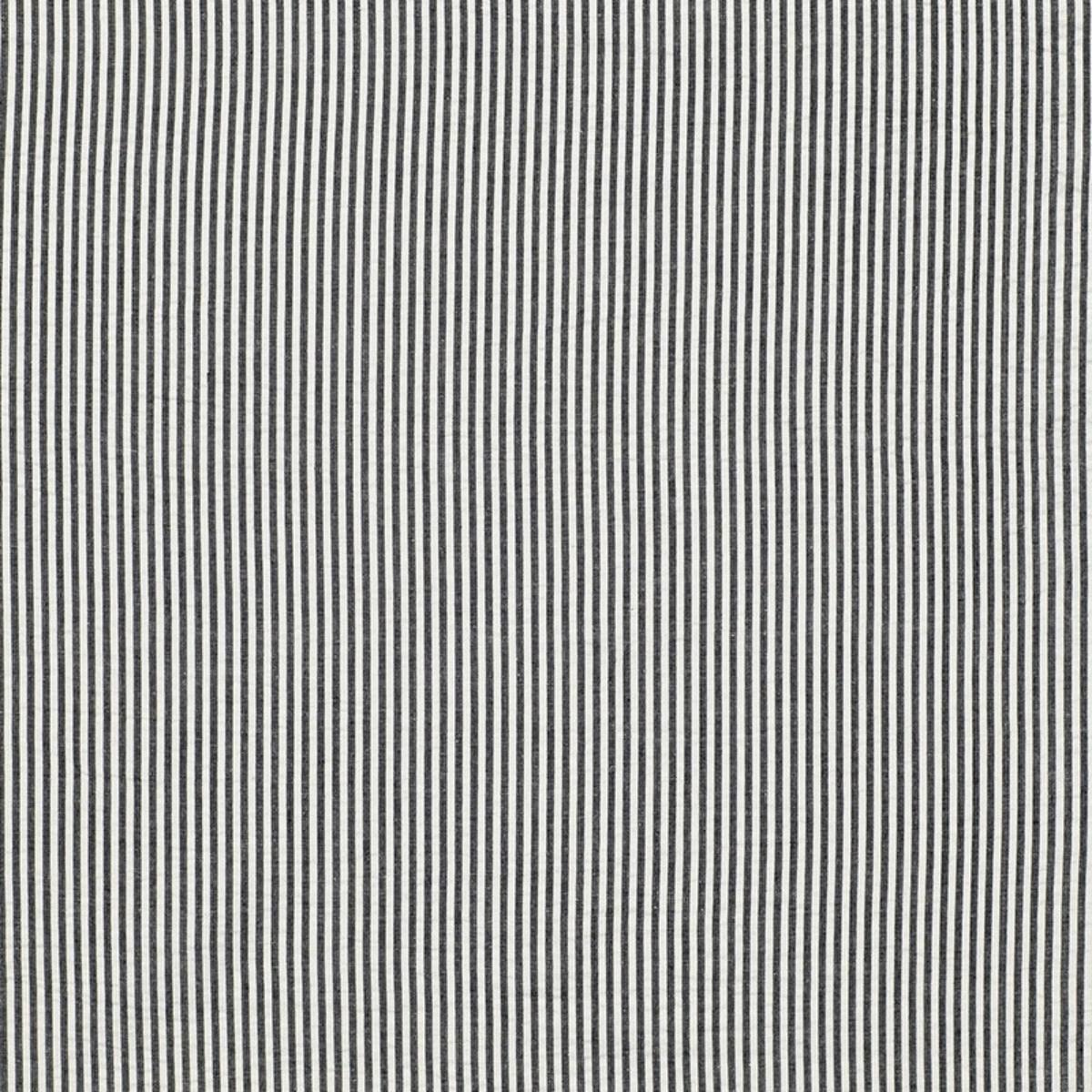 SCHUMACHER BAILEY SEERSUCKER BLACK FABRIC | Atlanta Fabrics