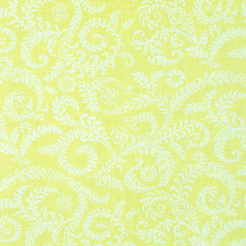 Schumacher MORELIA LIMON Fabric | Atlanta Fabrics