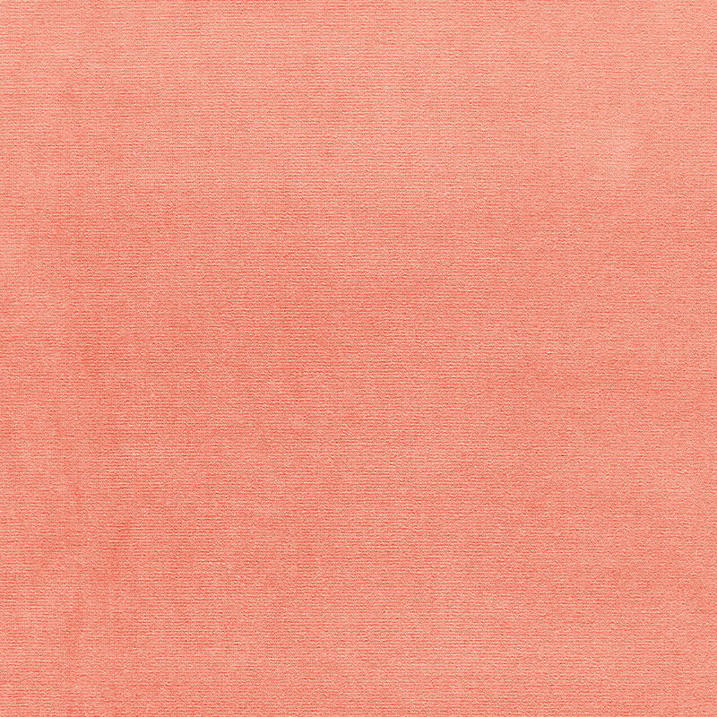 Schumacher GAINSBOROUGH VELVET SEA CORAL  | Atlanta Fabrics