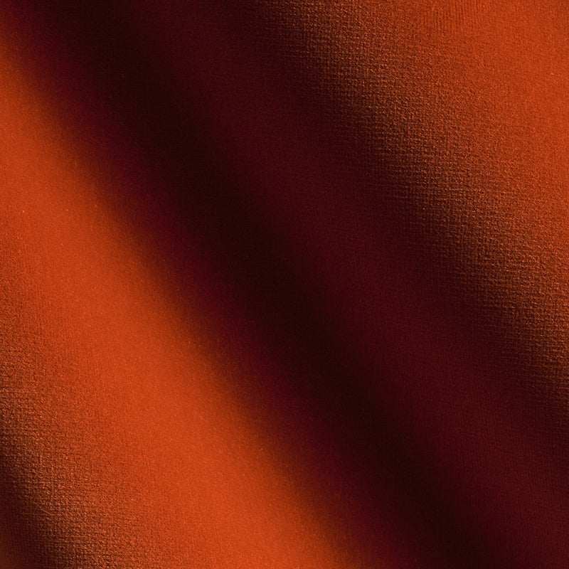 Schumacher GAINSBOROUGH VELVET CHINESE ORANGE  | Atlanta Fabrics