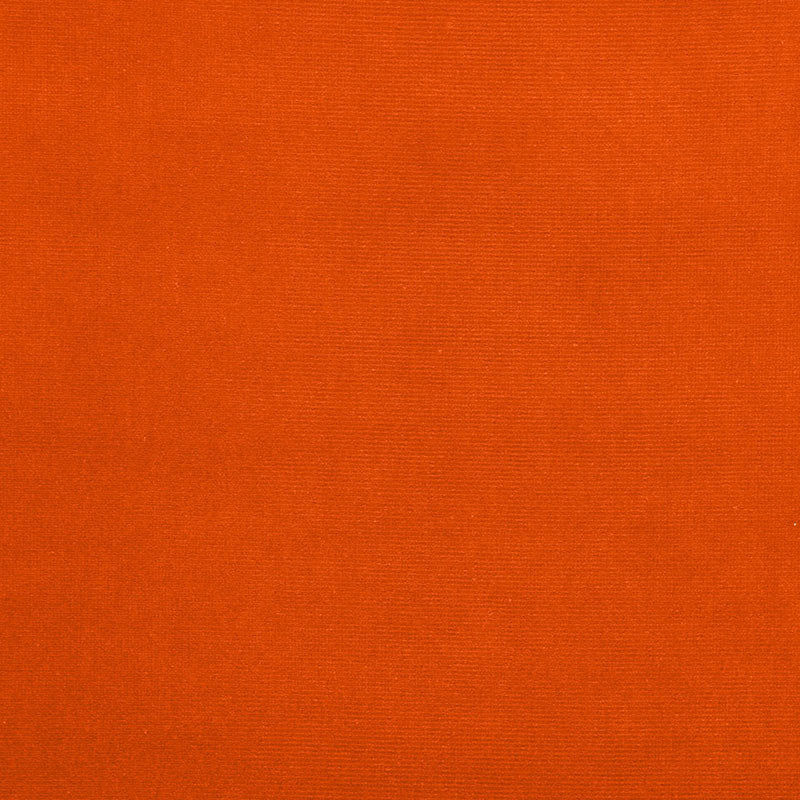 Schumacher GAINSBOROUGH VELVET PUMPKIN  | Atlanta Fabrics