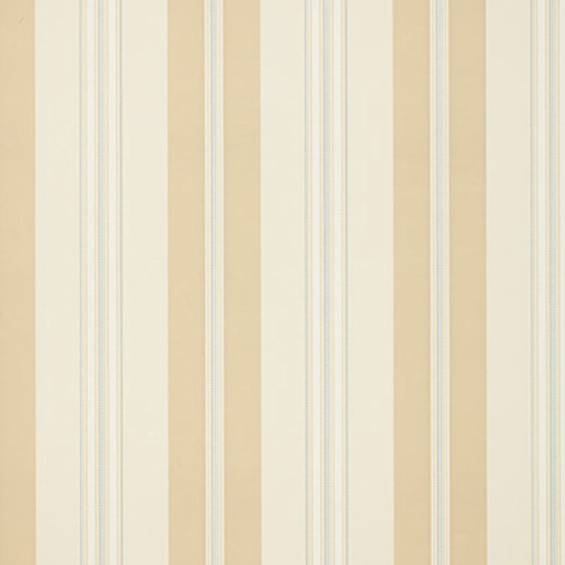 Schumacher Chalon Stripe Vanilla  | Atlanta Fabrics