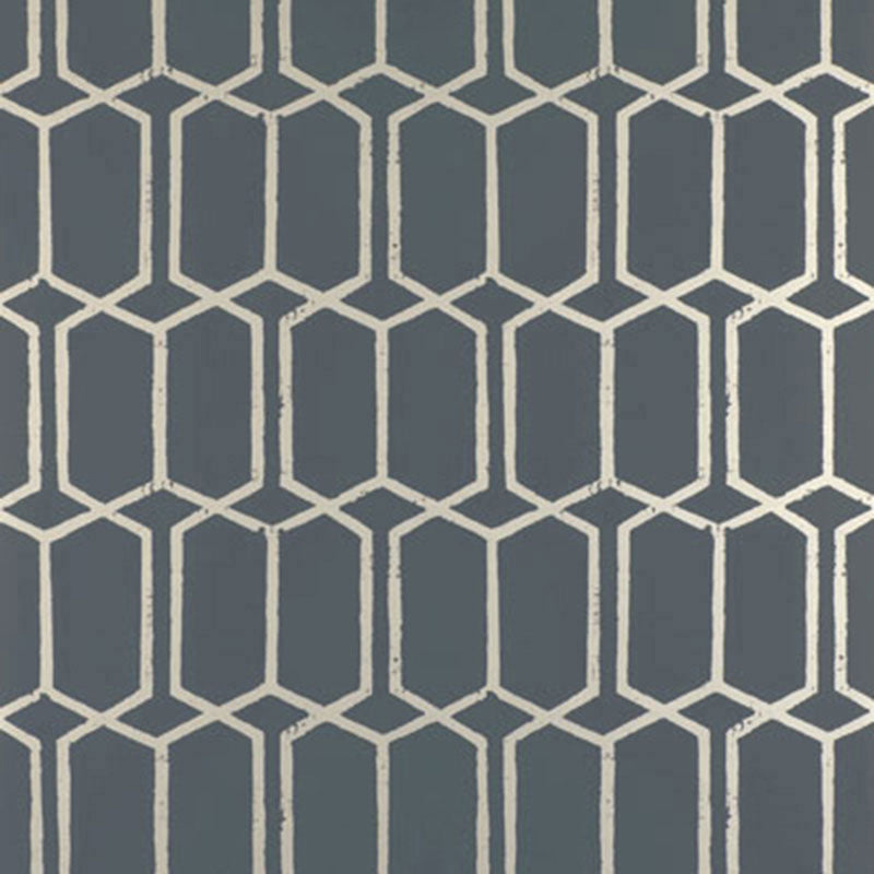 MODERN TRELLIS CHARCOAL METALLIC