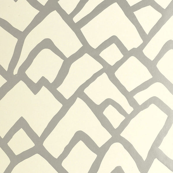 Schumacher ZIMBA SILVER  | Atlanta Fabrics