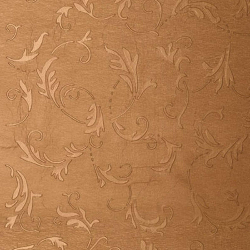 SCHUMACHER ADARA ARABESQUE COPPER WALLCOVERING | Atlanta Fabrics