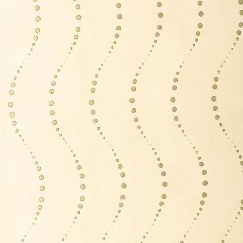 SCHUMACHER BUBBLES CREAM WALLCOVERING | Atlanta Fabrics