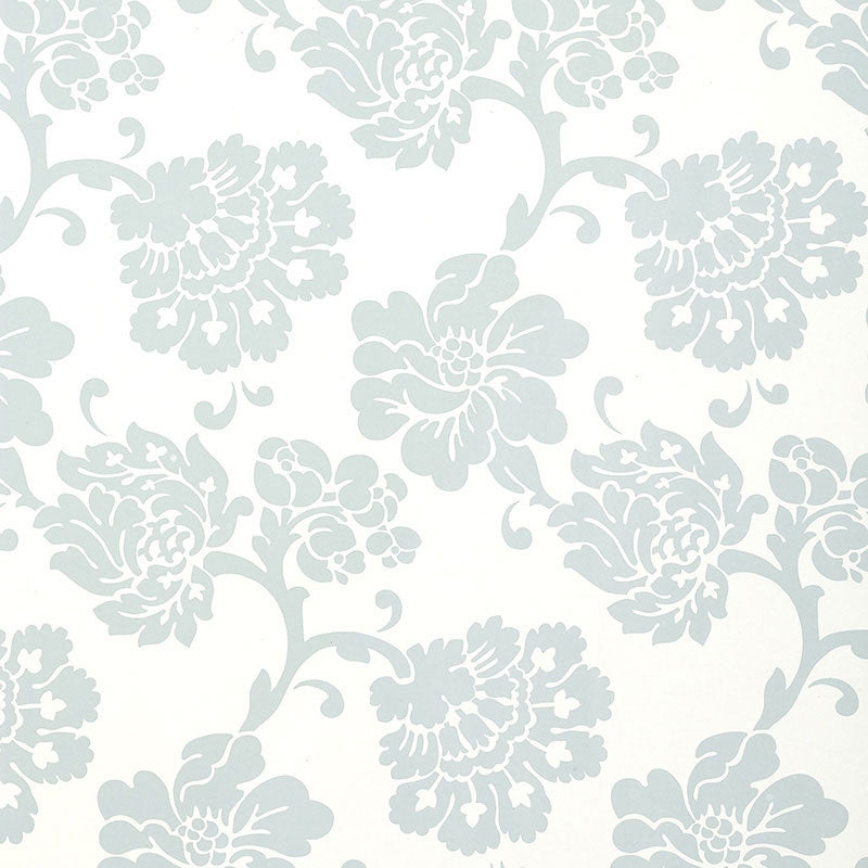 ALBERO FLOREALE DAMASK AQUA