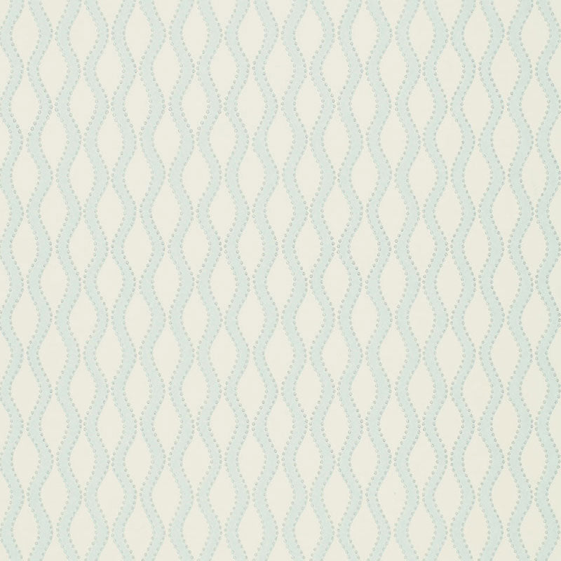 Schumacher RIBBON WAVE MINERAL  | Atlanta Fabrics