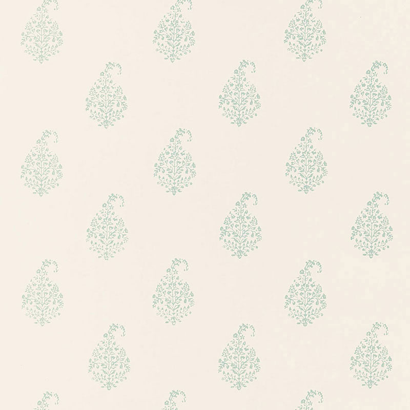 KERALA PAISLEY WATER BLUE