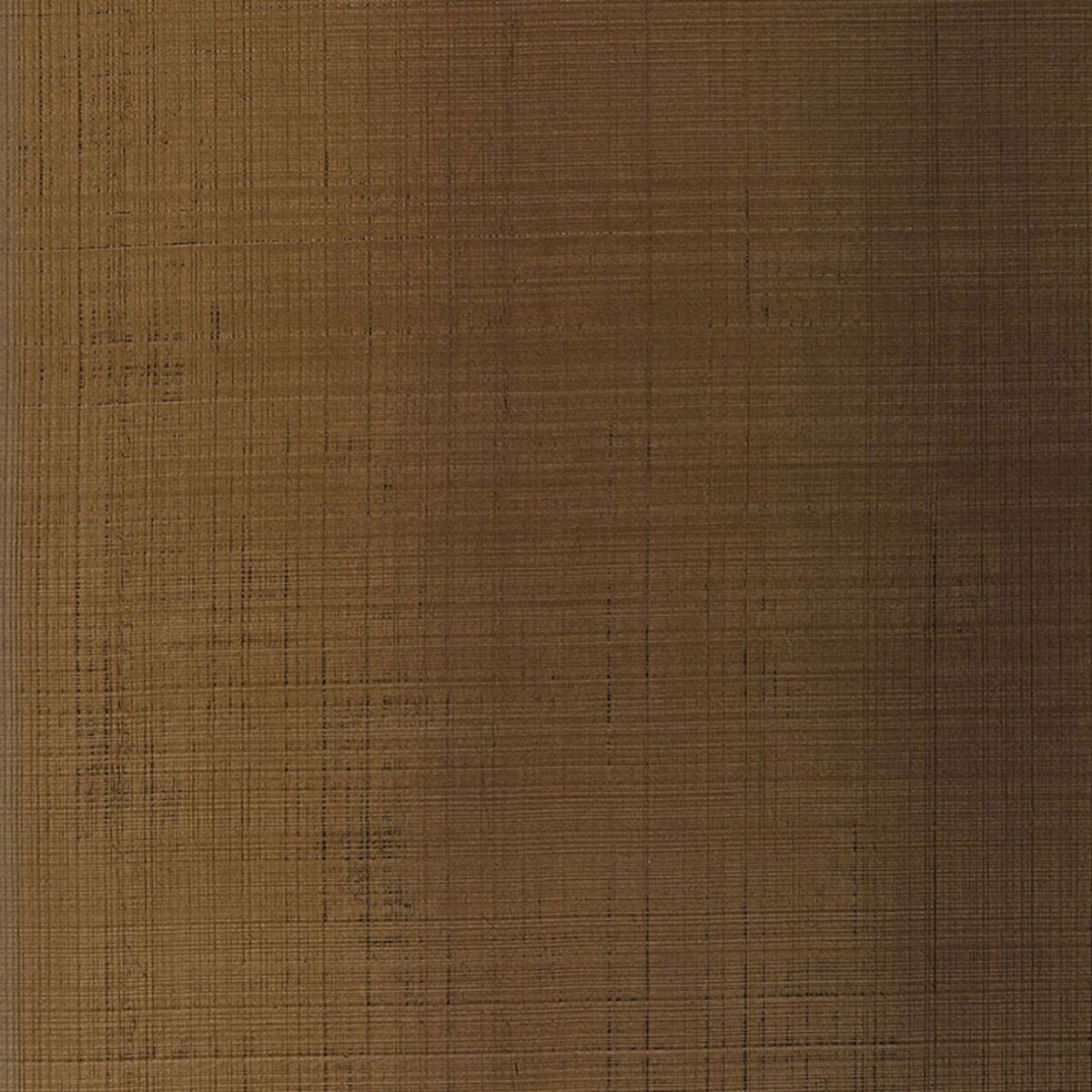 SCHUMACHER BRUSHED PLAID BURNISHED BRONZE WALLCOVERING | Atlanta Fabrics