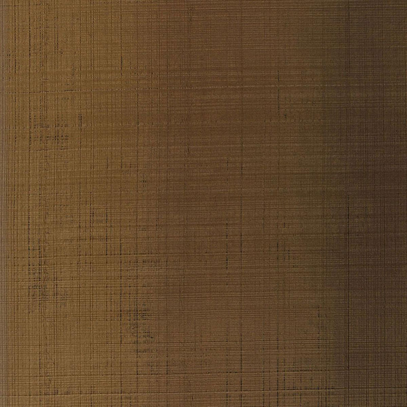 SCHUMACHER BRUSHED PLAID BURNISHED BRONZE WALLCOVERING | Atlanta Fabrics