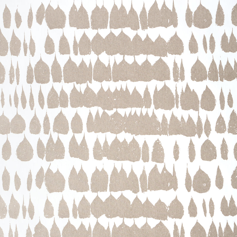 Schumacher QUEEN OF SPAIN WARM SILVER  | Atlanta Fabrics