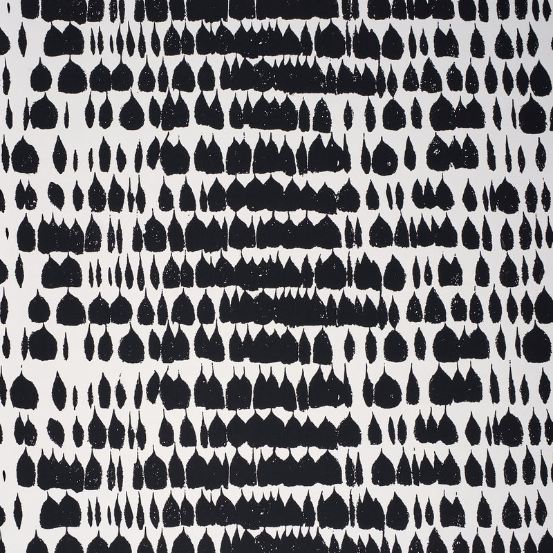 Schumacher QUEEN OF SPAIN BLACK  | Atlanta Fabrics