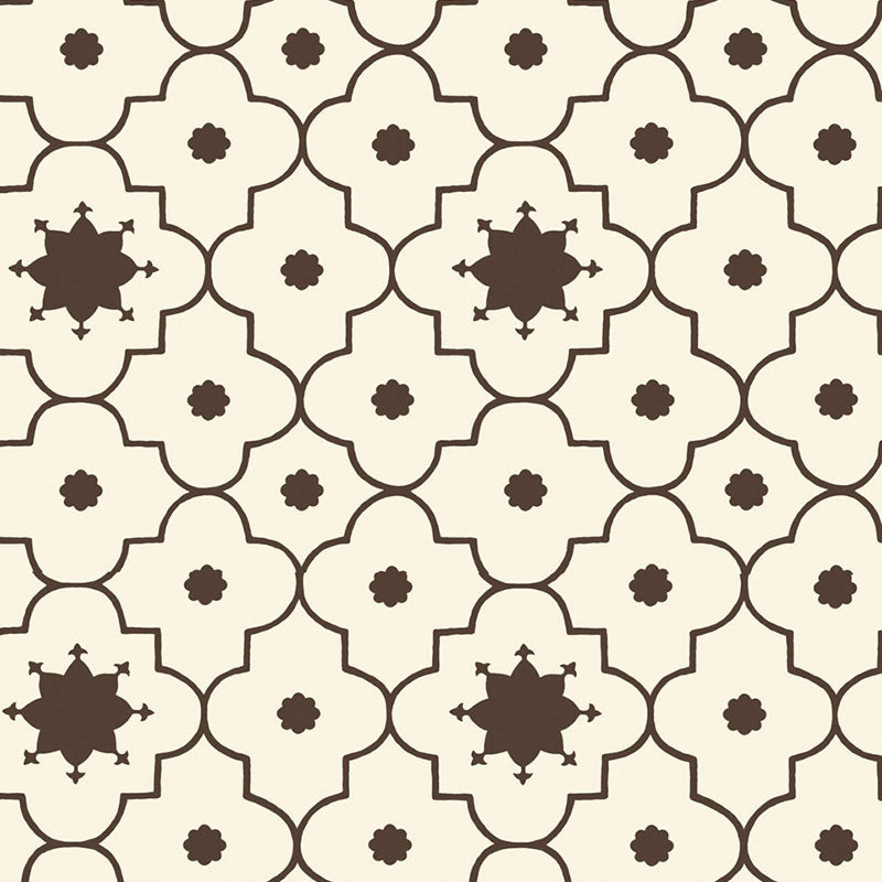 TAJ TRELLIS SEPIA