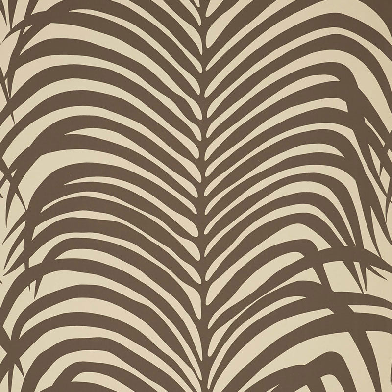 Schumacher ZEBRA PALM JAVA  | Atlanta Fabrics