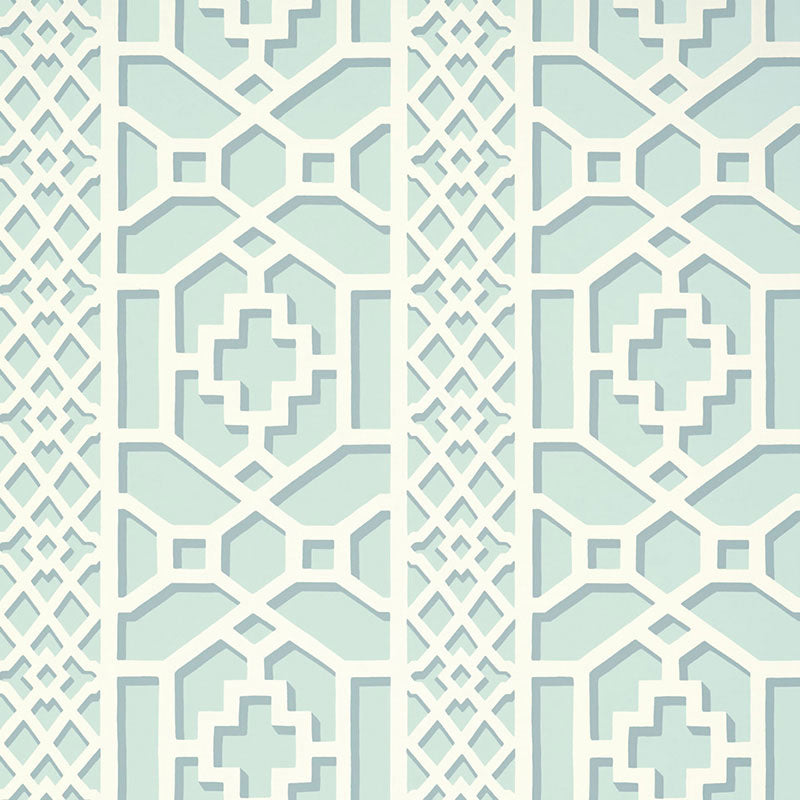 ZANZIBAR TRELLIS WINTER MINT