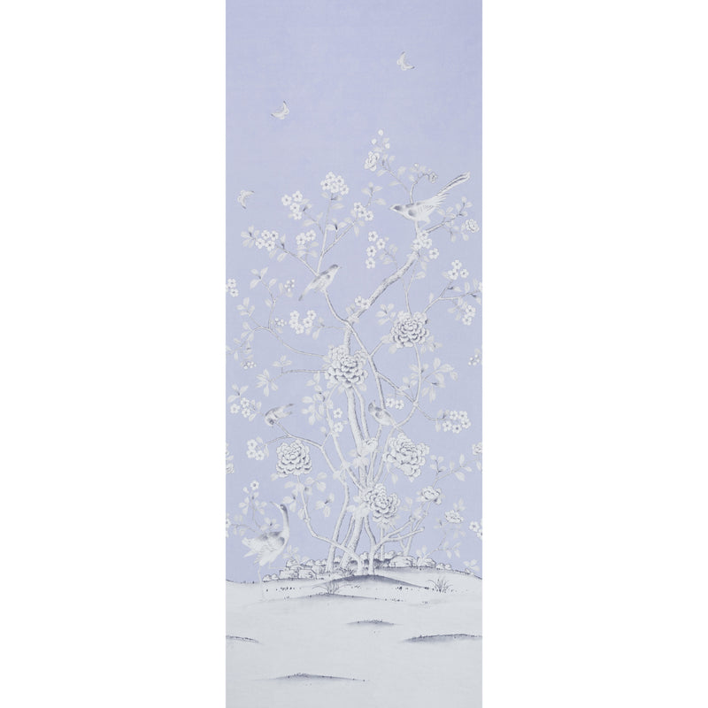 Schumacher Chinois Palais Panel Lavender  | Atlanta Fabrics