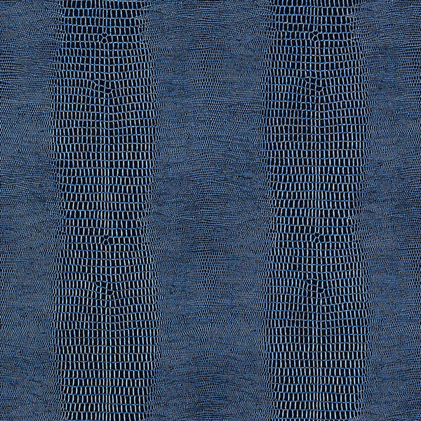Schumacher Komodo Prussian  | Atlanta Fabrics