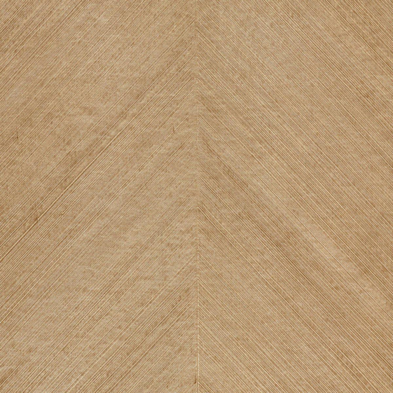 SCHUMACHER COMBED CHEVRON MAPLE WALLCOVERING | Atlanta Fabrics